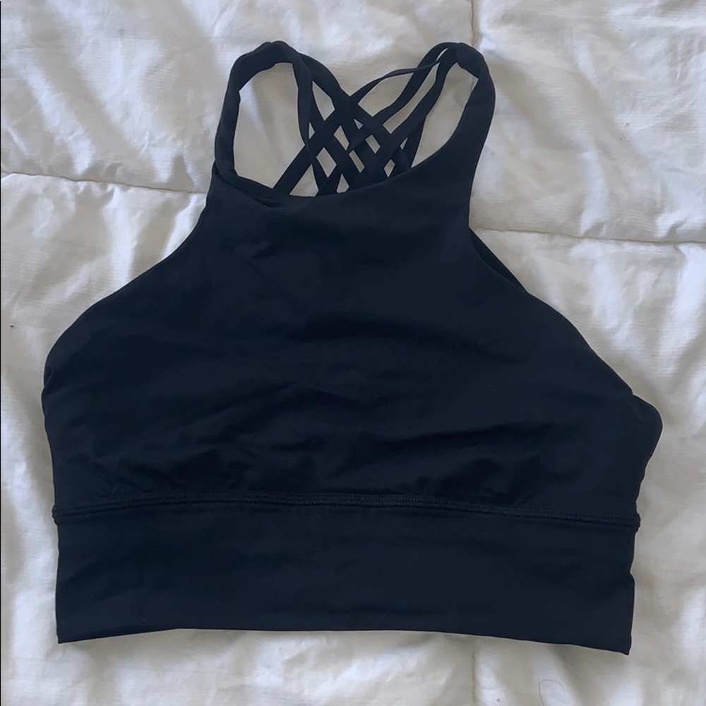 lulu lemon long line sports bra